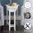 Carbin 24" Tall End Table with Shelf-1413449002