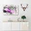 Bunch Of Purple Tulips - Wrapped Canvas-56656188