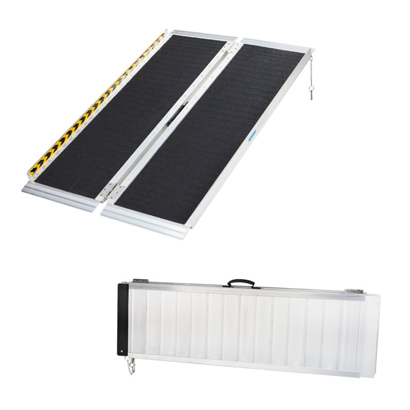 Rampe portative pliable en métal Vinsunny, H 2 po x l 28,3 po x L 60 po