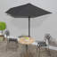 Parasol de balcon avec demi-poteau en aluminium Arlmont & Co.-1611927461-1611927448
