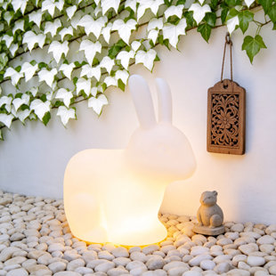 Lampe de paysage solaire à énergie solaire pour lapin