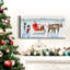 Santa's Snowmen Collection D, toile tendue avec châssis de qualité supérieure - prête à être accrochée-2109446129