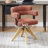 Breunna Linen Upholstered Home Office Task Chair-606507716