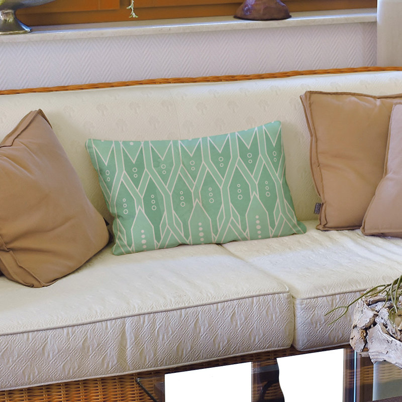 Lumbar Pillow, Poly Fill, Green