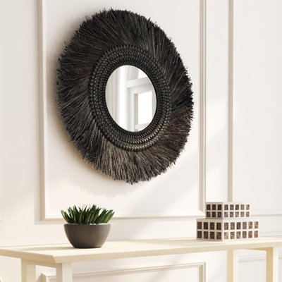 Braided Seagrass Mirror