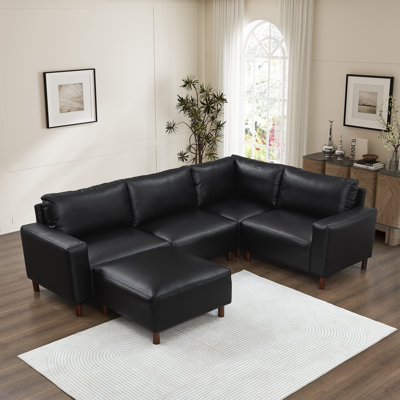 Canapé modulaire de luxe en tissu Pu