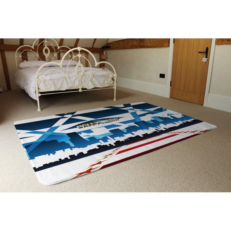 Oubre Shag Area Rug, Rectangle 140 x 200cm