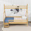 Lit plateforme en bois avec escalier, garde-corps et lattes robustes-160265108-160265098