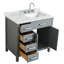 Ensemble de meuble-lavabo simple 37 po Bristol-1589166711
