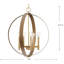 Luminaire suspendu cinq lumières rustique moderne-332628249