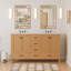 Ensemble de meuble-lavabo double 60 po Claudett-1868869648-1829697755
