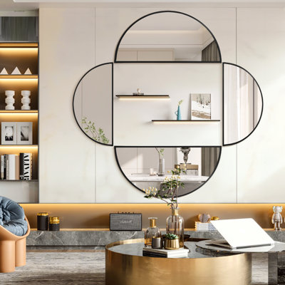 Ensemble de miroirs muraux 4 pièces