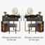 Dressing Table with Mirror