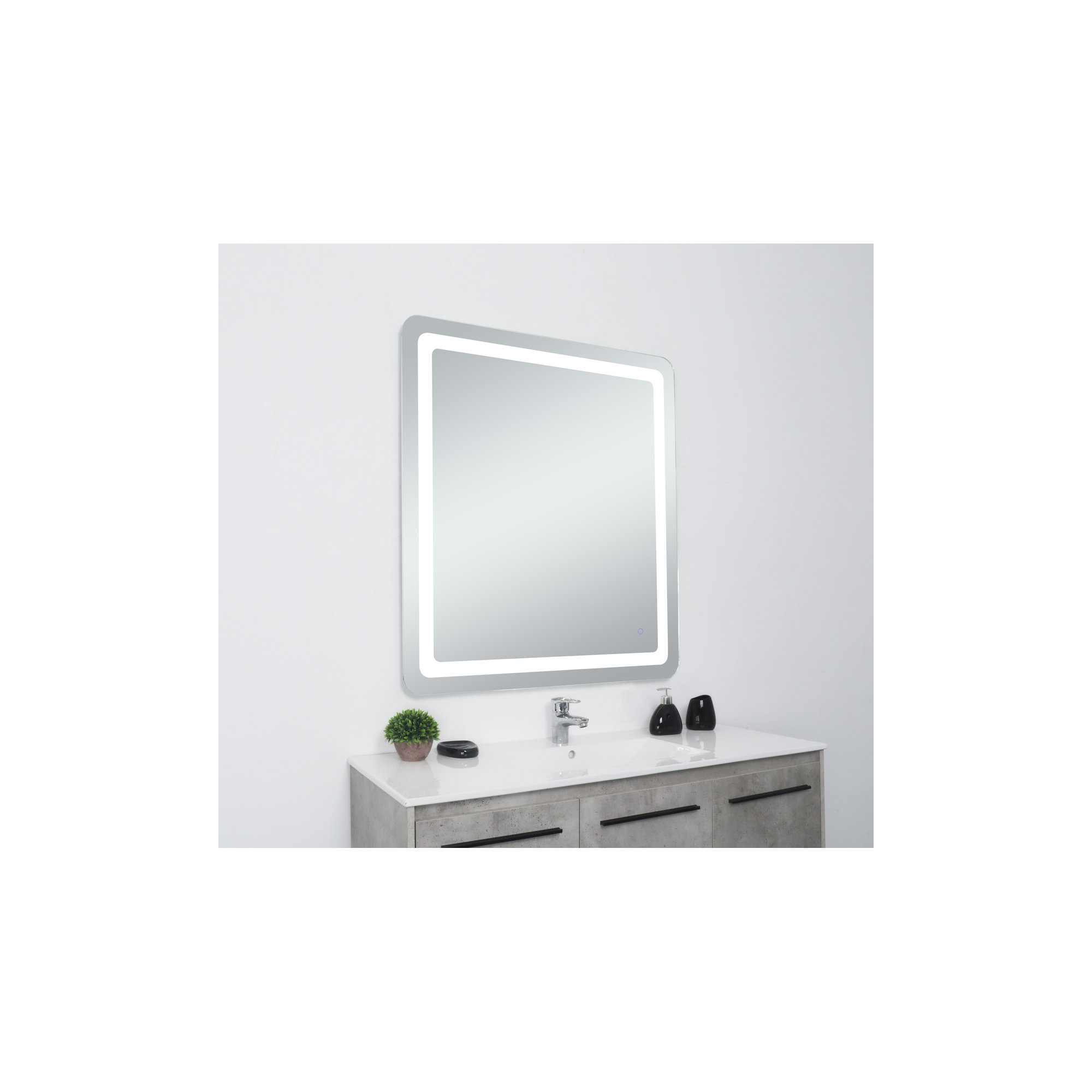 Juliane Mirror, Rectangle, 40" x 36"