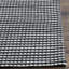 Tapis de couleur unie performance tissé à la main Shemena-55741805