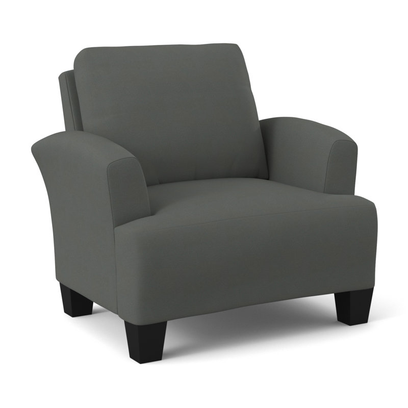 Mullins Upholstered Armchair, Promo Grey