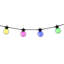 1000cm LED Solar Powered 10 - Bulb Globe String Light