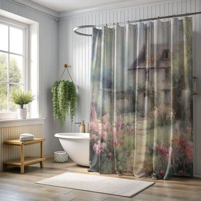 Parisian Picnic - Premium Shower Curtain