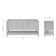 Bayhill 72'' W Double Bathroom Vanity Base