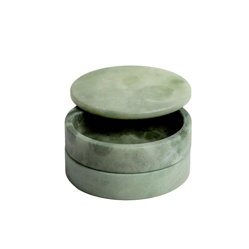 Boîte pivotante gris albâtre, Vert