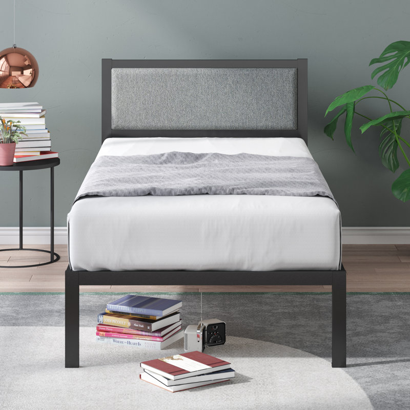 Yoplac Upholstered Bed Frame, Single (3')
