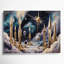 Art mural sur toile mauve-44518530