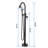 Freestanding Tub Filler with Handheld Shower-110871753