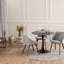Gurenich Round Metal Base Dining Table-586510759