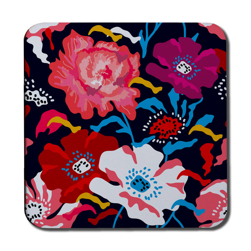 Square 6 Piece Coaster Set