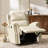  Felisa 34''W Traditional Swivel Rocker Manual Genuine Leather Recliner-968579081