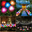Ensemble de 28 lumières de couleur 28 po