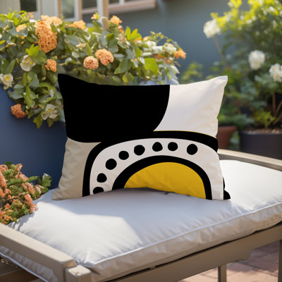 Sofi Minimalist Reversible Indoor/Outdoor Lumbar Pillow