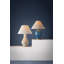 Lampe de table Hanslope en laiton vieilli et mousseline de céramique française par Mark D. Sikes
