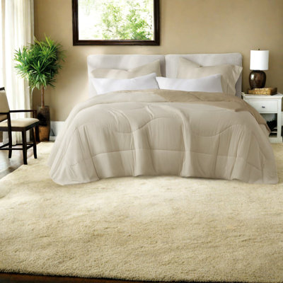 Ensemble de literie réversible Tencel, coquille en nylon Cool Touch, couverture double / grand