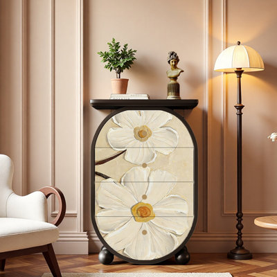 Console en bois massif 25,6 po Molinari