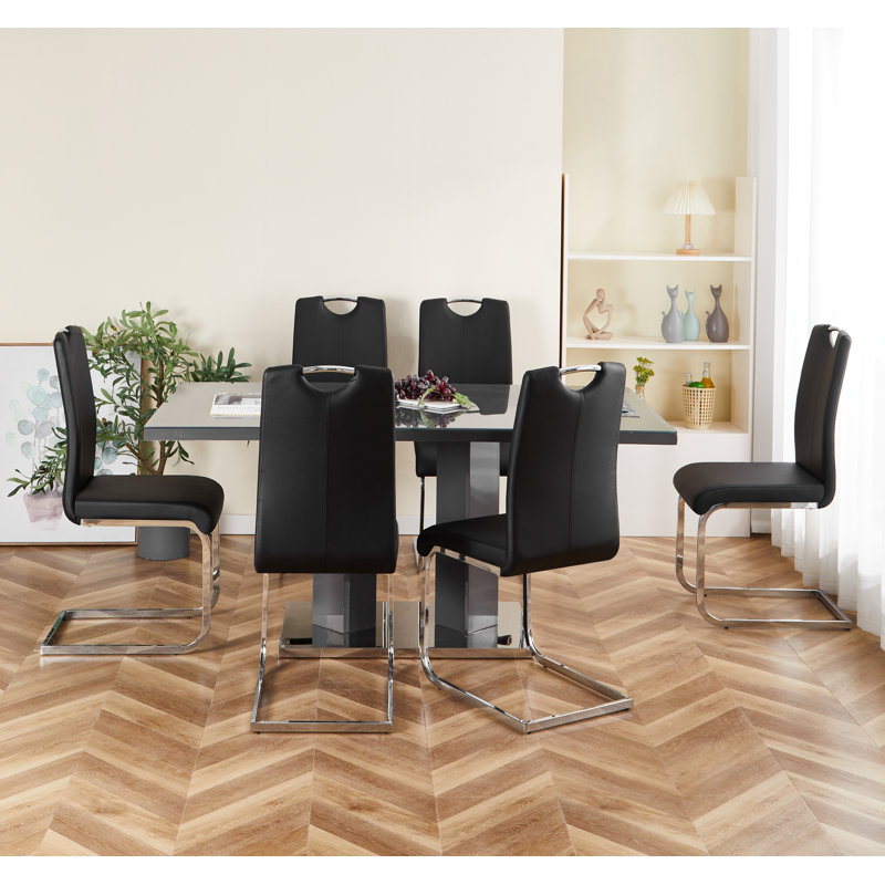 Arrowyn Dining Set, Black