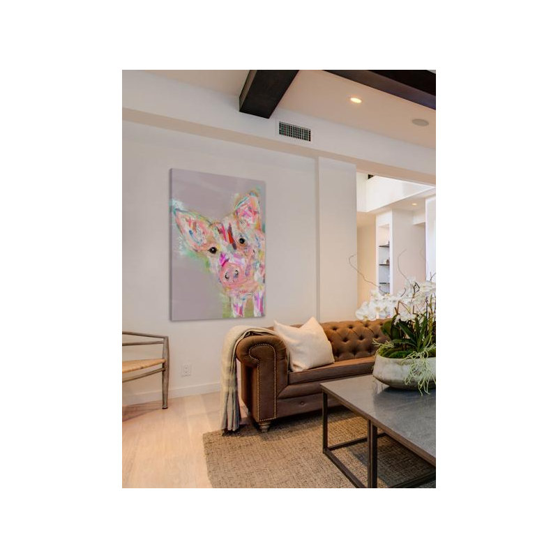 Claudia Schoen - Wrapped Canvas Painting, 45cm H x 30cm W