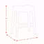 Tabouret de bar 30 po