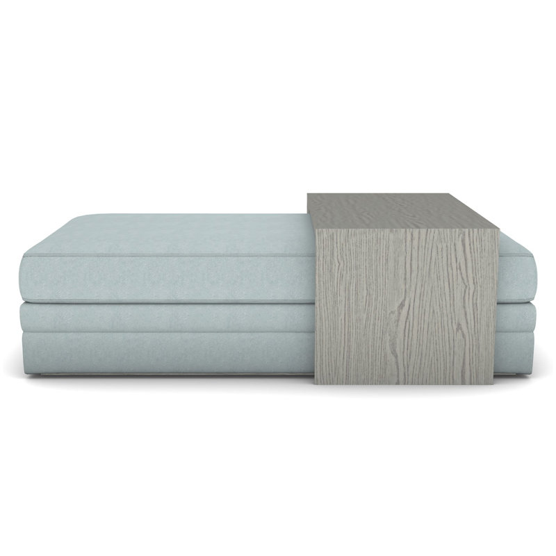 Tour de lit Boyden avec table large, Brume Ian, Gris colombe