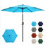 Parasol avec manivelle et inclinaison (sans base)-1572895044