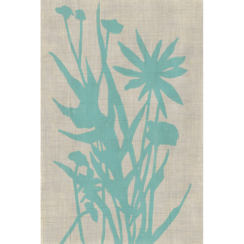 Dusk Botanical II by Chariklia Zarris - Wrapped Canvas Painting, 46cm H x 30cm W x 3.8cm D