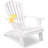 Polystyrene Adirondack Chair