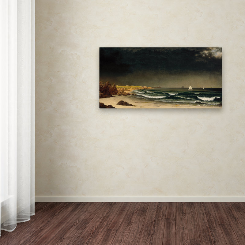 « imminenting storm », reproduction sur toile tendue, H 24 po x l 47 po
