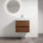 Wall-Mounted Bathroom Vanity With Resin Sink-615807561
