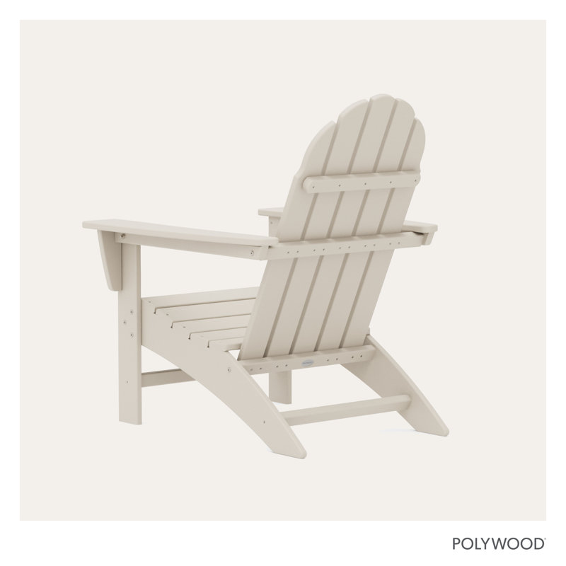 POLYWOOD Vineyard Adirondack Chair, Sand