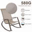 Moorefield Metal Rocking Chair