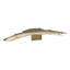 Glissade Steel LED Armed Sconce-1074523563