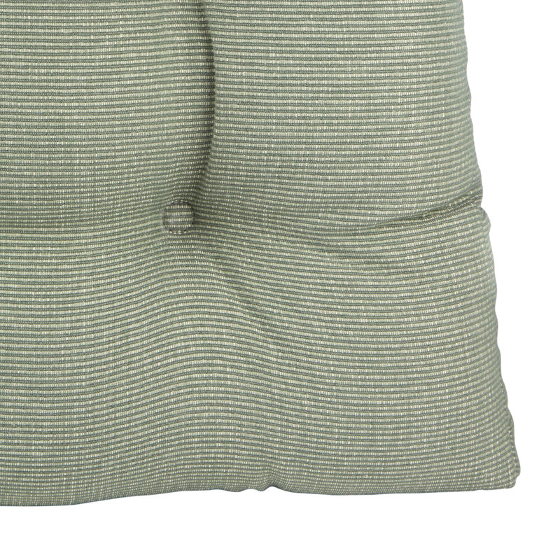 Coussin de chaise longue à mèches de pince, Céladon