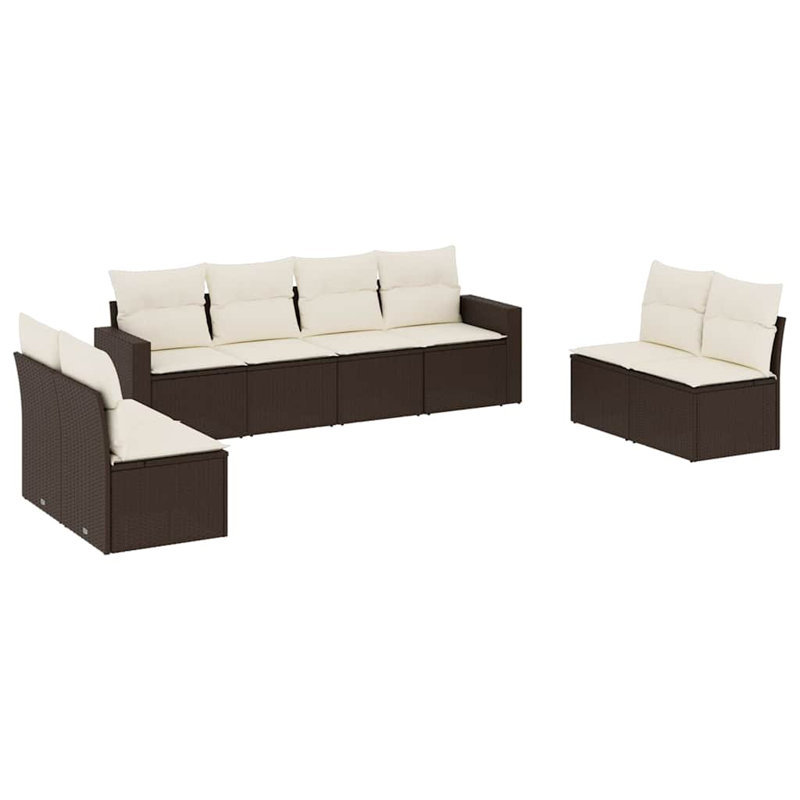 Ensemble de canapé de jardin Vidaxl