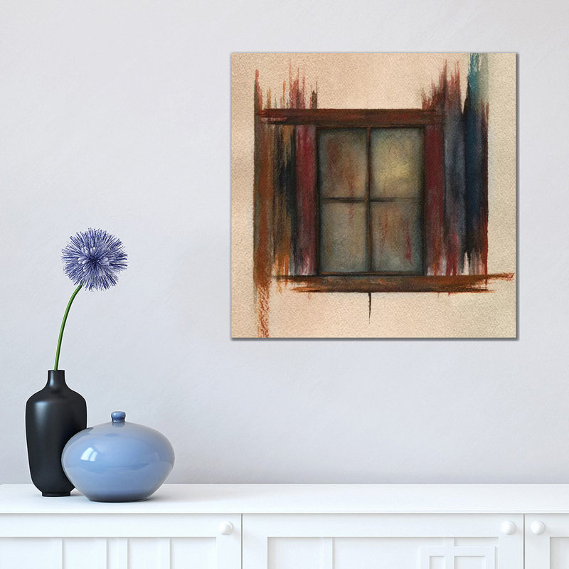 Lines VI by Marco Gonzalez - Wrapped Canvas Painting, 45.72 cm H x 45.72 cm W x 1.91 cm D